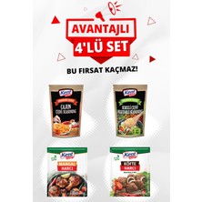 Kent Boringer Mangal Lezzet Avantajlı 4'lü Set(Cajun Çeşni-Sebzeli Çeşni-Mangal Harcı-Köfte Harcı)