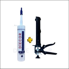 Diecor Silikon Tabancası + 500G Sıvı Çivi – Montaj ve Onarım Kiti