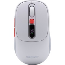 Seclife SC-300 Şarjlı Kablosuz Sessiz Mouse Beyaz