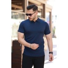 Amorluxe Erkek Hemşire Yaka Kısa Kollu Tişört