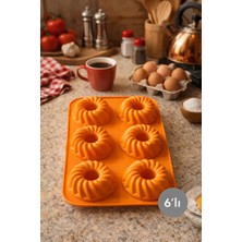 Nesto Home 6'lı Mini Kek & Muffin Kalıbı