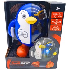 New T Işıklı Dans Edebilen Oyuncak Penguen T-2A