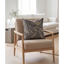 Ravello Home Premium Seri Soyut Desenli Dokuma Kumaş Kırlent Kılıfı