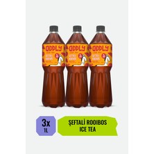 Oddly Şeftali & Roobios Ice Tea - 0gr Şeker ve Kalorisiz 1 Litre Soğuk Çay