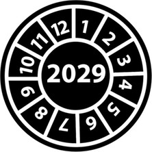 Akdesen Yangın Tüpü Etiketi Siyah 2029