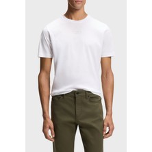 Boss Pamuklu Sırt Baskılı Regular Fit Bisiklet Yaka T Shirt Erkek T Shirt 50561856 100