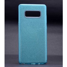 ZM Store Galaxy Note 8 Uyumlu Kılıf Renkli Simli Parlak Shining Kapak