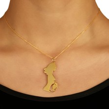 Kuyumcudükkanı Kuyumcudukkani  Anne Karnında Bebek KOLYESI-35049-G