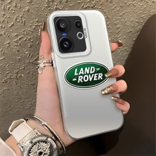 HONTINGA Vivo X200 Fe ile Uyumlu Kılıfı Silikon Kenar Sert Arka Düşüme Önleyici Basitlik Anti Düşme Kamera Korumali Land Rover Desen Telefon Kılıfı Kadın ve Erkek Için Uygundur K1-1114