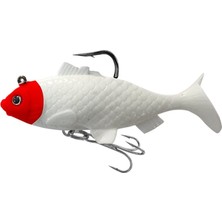 Effe Sasi Iki Iğne LW011 Renk J847 Silikon Sahte Balık Yem - 6 cm