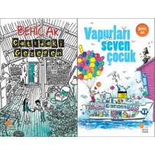 Günışığı Kitaplığı Çatıdaki Gezegen ve Vapurları Seven Çocuk (Behiç Ak)