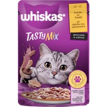 Whiskas 85 gr Pouch Tastymix Kuzulu & Hindili *28'li
