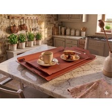 Ecostar Foldinglife 2 Li (38X23CM,30X19CM)ÇAY-KAHVE-SUNUM Tepsi Seti Fold-2st-Krm