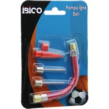 İlanib Ticaret 4 Pcs Pompa Iğne - Hortum Seti Top - Bisiklet Lastik Şişirme (5567)