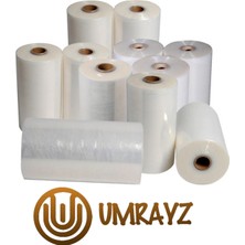 Umrayz 16,5 cm Streç Film Tabak Bardak Sarma Streci Net 110M Taşınma Streci Ultra Esnek Streç