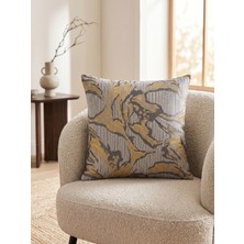 Ravello Home Premium Seri Soyut Desenli Dokuma Kumaş Kırlent Kılıfı