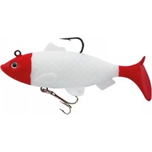 Effe Sasi Iki Iğne LW011 Renk W003 Silikon Sahte Balık Yem - 8 cm