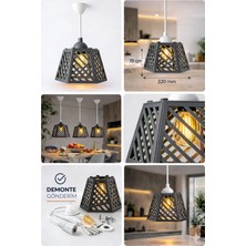 Ecostar Foldinglife Tekli Sarkıt Avize Fold-Ah-Ant