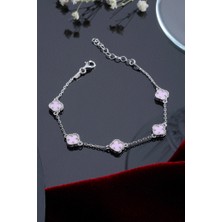İnnuendo Jewelry 925 Ayar Gümüş Yonca Bileklik