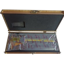 Muva MZ111-15 Ahşap Kutulu Dijital Kumpas 150 mm Sıvı Geçirmez