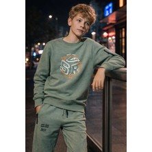 GMG Collection Baby Bisiklet Yaka Cepli Fermuarlı Erkek Çocuk Takım 11 Yaş, 12 Yaş, 13 Yaş, 14 Yaş