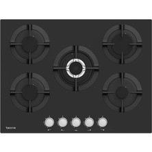 Tecna Ao 704WSC Cam 4 Gaz+1 Wok Gözlü Ankastre Ocak