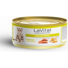 Lavital Somonlu ve Zerdeçallı Yavru Kedi Konservesi 85 gr