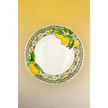 Bursa Porselen Dekor Capri Lemon Porselen Salata Kasesi