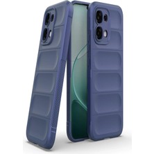 Nezih Case Oppo A6 Pro Uyumlu Esnek Oyuklu Arka Yüzey Tasarımlı Şık Silikon Kılıf