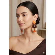 Tılsım Accesories Akik Küpe
