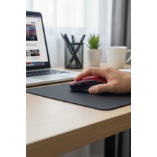 PremiumPort Kırmızı Renkli Ergonomik Sessiz Kablosuz Mouse, USB Alıcılı, Ofis ve Oyun Için