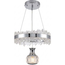 Eray Aydınlatma 6013-300 Tek Toplu Krom LED Avize