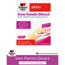Doppelherz Aktiv Iron Femin Direct 20 Saşe