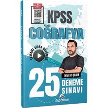 Anla Kazan Yayınları Dizgi Kitap 2026 Kpss Coğrafya Tamamı Video Çözümlü 25 Deneme