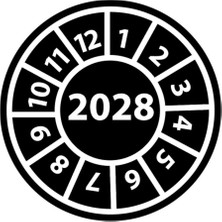 Akdesen Yangın Tüpü Etiketi SİYAH2028