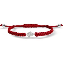 Kuyumcudükkanı Kuyumcudukkani "hamsa"makrome Ipli Bileklik- 40016-W-R