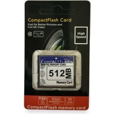 Mettzchrom 512MB Compact Flash Hafıza Kartı Cf Kart 512 MB Cf Hafıza Kartı