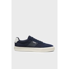 Boss Logolu Süet Sneaker Ayakkabı Erkek Ayakkabı 50563847 401