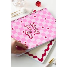 Matt Notebook A4 Spiralli Okul Defteri 80 Yaprak 2'li Set – Çizgili & Kareli