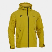 Joma Explorer Jacket Erkek Sarı Kapüşonlu Yağmurluk Ceket