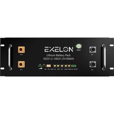 Tsm Exelon 51.2V 100AH Rack Tipi Lifepo₄ Lityum Batarya