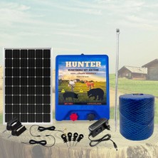Hunter Ekonomik 500MT Domuz - Ayı Kovucu Elektrikli Çit Sistemi Adaptörlü