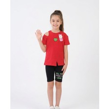 Minitex Yazlık Kız Alt-Üst Takım