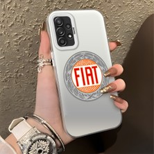 HONTINGA Samsung Galaxy A52S 5g ile Uyumlu Kılıfı Silikon Kenar Sert Arka Düşüme Önleyici Basitlik Anti Düşme Kamera Korumali Fıat Desen Telefon Kılıfı Kadın ve Erkek Için Uygundur K1-1105