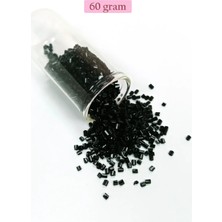 Die Grup Kesme Cam Boncuk 2mm - 60 Gram - Siyah - BNC360