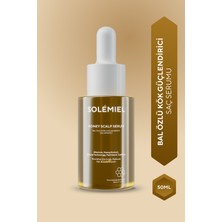 Solemiel Canlandırıcı ve Kök Uyarıcı Batana ve Castor Yağı Içeren Bal Özlü Saç Derisi Serumu 50 ml