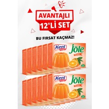 Kent Boringer Jöle Avantajlı 12'li Set (85 gr 12 Adet Portakal Jöle)