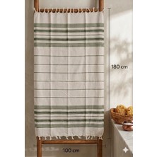 Vivesta Home Lüks Hürrem Desen Peştemal 90X170 Cm-Pamuklu | Ultra Hafif Hızlı Kuruyan Plaj Hamam Sauna Havlusu
