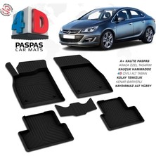 Opel Astra J Sedan Ferrous 4d Havuzlu Kauçuk Paspas 2011