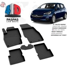 Opel Corsa E 2019 Ferrous 4d Havuzlu Kauçuk Paspas